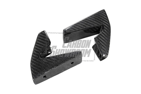 Audi S5 A5 S-line (with s-line bumper) B9.5 2020 2021 2022 2023 2024 with Aftermarket Parts - Front Lip Pre-preg Carbon Fiber from TAKD Carbon