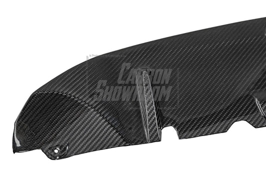 BMW 3 Series 330i (with M-package bumper, does not fit base model) M340i G20 Pre-LCI 2019 2020 2021 2022 with Aftermarket Parts - V1 Style Front Lip Pre-preg Carbon Fiber from TAKD Carbon