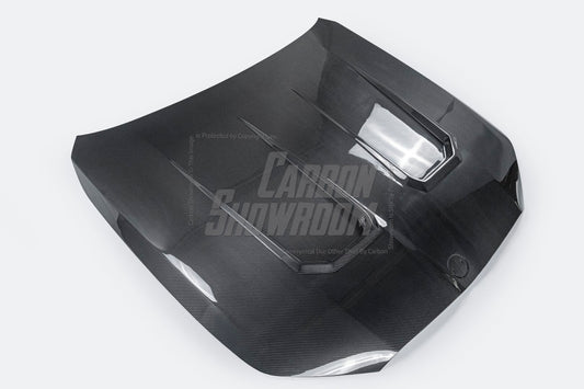 BMW 5 Series 530 540 & i5 e/x Drive40 M60 G60 G61 2024-ON with Aftermarket Parts - Hood Pre-preg Carbon Fiber from TAKD Carbon
