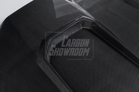 BMW 5 Series 530 540 & i5 e/x Drive40 M60 G60 G61 2024-ON with Aftermarket Parts - Hood Pre-preg Carbon Fiber from TAKD Carbon