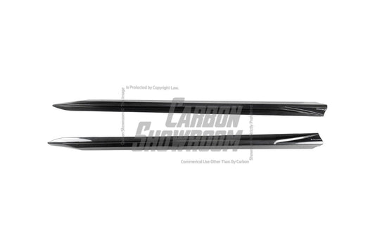 BMW 5 Series 530 540 & i5 e/x Drive40 M60 G60 G61 2024-ON with Aftermarket Parts - V1 Style Side Skirts Pre-preg Carbon Fiber from TAKD Carbon
