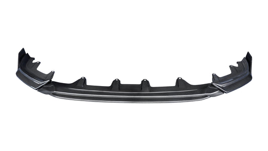 BMW 5 Series 530 540 (with M-package bumper, does not fit base model) & i5 e/x Drive40 (with M-package bumper, does not fit base model) M60 G60 G61 2024-ON with Aftermarket Parts - V1 Style Front Lip Pre-preg Carbon Fiber from TAKD Carbon