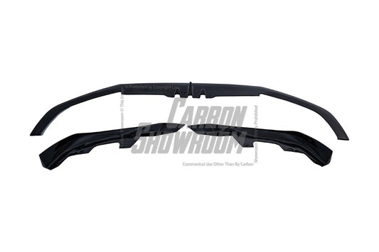 BMW 8 Series 840 (With M-Package Bumper) M850 G14 G15 G16 2018-ON with Aftermarket Parts - AC Style Front Lip Pre-preg Carbon Fiber from TAKD Carbon