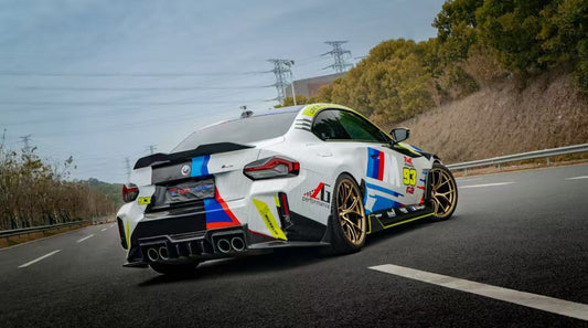 BMW M2 / M2C G87 2023-ON with Aftermarket Parts - Rear Diffuser Pre-preg Carbon Fiber from TAKD Carbon