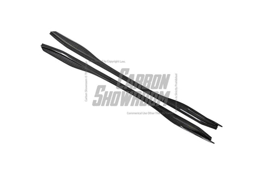 BMW M3/M3C G80/G81 2021-ON & M4/M4C G82/G83 2021 2022 2023 2024 with Aftermarket Parts - V1 Style Side Skirts Pre-preg Carbon Fiber from TAKD Carbon