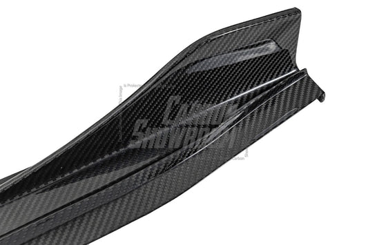 BMW M3/M3C G80/G81 2021-ON & M4/M4C G82/G83 2021 2022 2023 2024 with Aftermarket Parts - V1 Style Side Skirts Pre-preg Carbon Fiber from TAKD Carbon