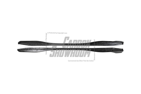 BMW M3/M3C G80/G81 2021-ON & M4/M4C G82/G83 2021 2022 2023 2024 with Aftermarket Parts - V1 Style Side Skirts Pre-preg Carbon Fiber from TAKD Carbon
