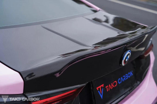 BMW M4 / M4C G82 2021-ON with Aftermarket Parts - Trunk Lid Pre-preg Carbon Fiber from TAKD Carbon