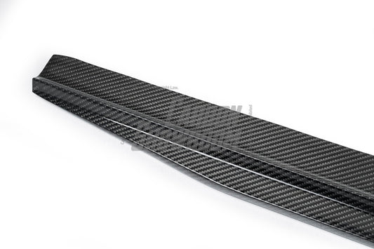 BMW 8 Series M850 840 G16 2018 2019 2020 2021 2022 2023 2024 with Aftermarket Parts - V1 Style Side Skirts Pre-preg Carbon Fiber from TAKD Carbon