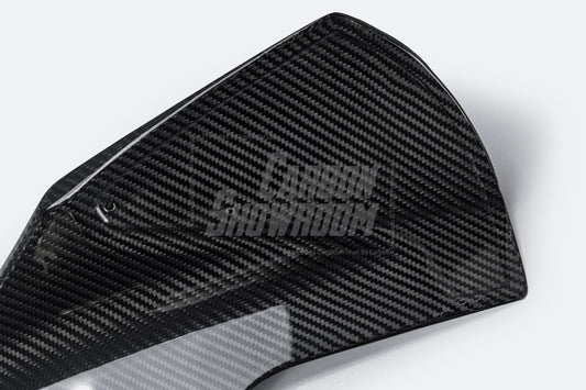BMW X5 G05 M50i & X/S Drive 40i (with M-Package) (fits both Pre-LCI & LCI) 2019-ON with Aftermarket Parts - Rear Roof Spoiler Pre-preg Carbon Fiber from TAKD Carbon