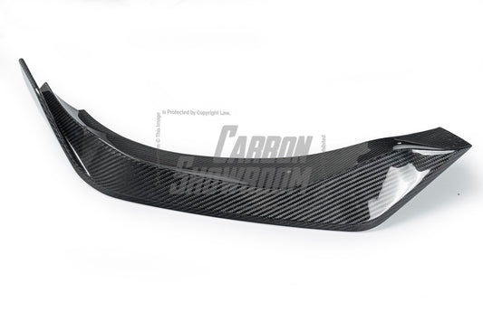 BMW X5 G05 M50i & X/S Drive 40i (with M-Package) Pre-LCI 2019 2020 2021 with Aftermarket Parts - V2 Front Lip Pre-preg Carbon Fiber from TAKD Carbon