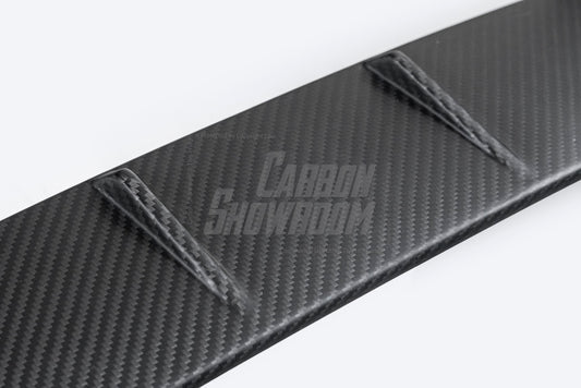 X7 Base xDrive40i 50i M50i M60i ALPINA XB7 (Fits Both Pre-LCI & LCI) G07 2019-ON with Aftermarket Parts - Rear Roof Spoiler Pre-preg Carbon Fiber from TAKD Carbon