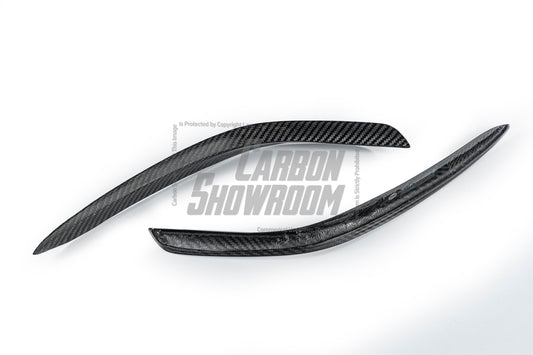Mercedes Benz A-Class A45 W177 2019-ON with Aftermarket Parts - Front Canards Pre-preg Carbon Fiber from TAKD Carbon