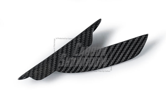 Mercedes Benz A-Class A45 W177 2019-ON with Aftermarket Parts - Front Canards Pre-preg Carbon Fiber from TAKD Carbon