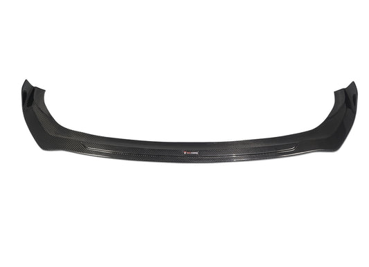 Mercedes Benz C-Class AMG C43 C300 (with sport package) W205 Sedan Facelift 2019 2020 2021 with Aftermarket Parts - Front Lip Dry Pre-preg Carbon Fiber from TAKD Carbon