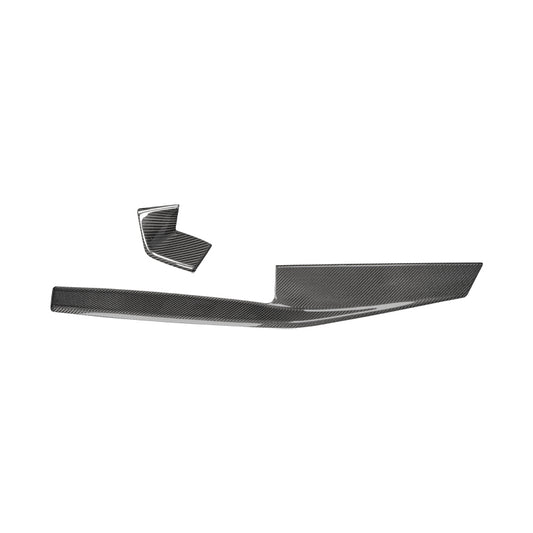 BMW X5 M60i s/x Drive 40i 50e G05 LCI 2024-ON with Aftermarket Parts - Right Center Cover Dry Pre-preg Carbon Fiber from TAKD Carbon