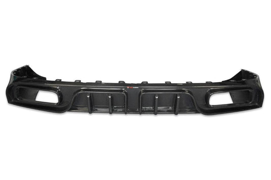 Mercedes Benz AMG GT43 GT50 GT53 (Fits Rear Wheel Drive Only) X290 2021 2022 2023 2024 with Aftermarket Parts - V2 Rear Diffuser Pre-preg Carbon Fiber from TAKD Carbon