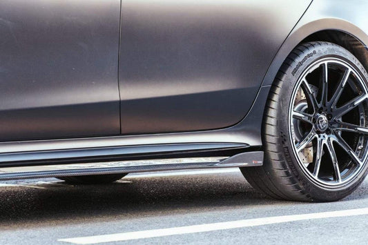 Mercedes Benz AMG GT43 GT50 GT53 X290 2021 2022 2023 2024 with Aftermarket Parts - Side Skirts Carbon Fiber from TAKD Carbon
