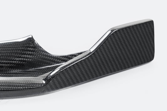 Mercedes Benz C-Class C63/C63S (fits both Pre-Facelift & Facelift) W205 2015 2016 2017 2018 2019 2020 2021 with Aftermarket Parts - Front Lip Pre-preg Carbon Fiber from TAKD Carbon