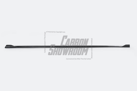 Mercedes Benz C-Class C63/C63S W205 (fits both Pre-Facelift & Facelift) W205 2015 2016 2017 2018 2019 2020 2021 with Aftermarket Parts - V1 Side Skirts Pre-preg Carbon Fiber from TAKD Carbon