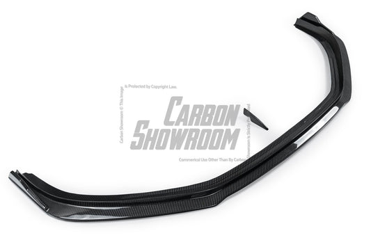 Porsche 718 Cayman / Boxster 2017 2018 2019 2020 2021 2022 2023 2024 with Aftermarket Parts - Front Lip Pre-preg Carbon Fiber from TAKD Carbon