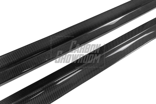 Porsche 718 Cayman / Boxster / GTS / GT4 / Spyder 2017 2018 2019 2020 2021 2022 2023 2024 with Aftermarket Parts -Side Skirts Pre-preg Carbon Fiber from TAKD Carbon