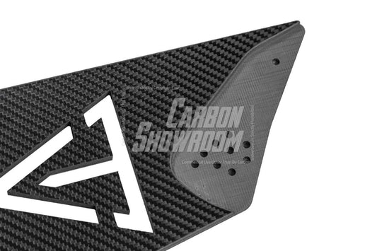 Porsche 718 Cayman / Boxster / GTS 2017-ON with Aftermarket Parts - V1 Rear Wing Pre-preg Carbon Fiber from TAKD Carbon