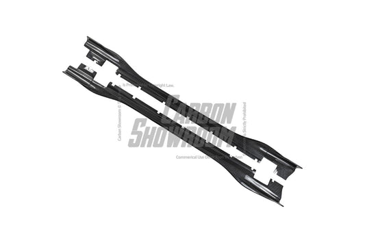 Porsche Panamera 4 & 4S & Turbo 971 (fits both pre-facelift & facelift) 2017-ON with Aftermarket Parts - Side Skirts Pre-preg Carbon Fiber from TAKD Carbon