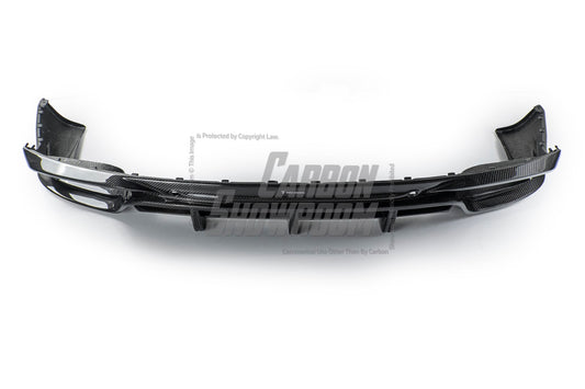 Porsche Panamera 4 & 4S & Turbo 971 (fits both pre-facelift & facelift) 2017-ON with Aftermarket Parts - Rear Diffuser Pre-preg Carbon Fiber from TAKD Carbon