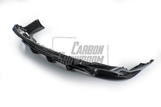 Porsche Panamera 4 & 4S & Turbo 971 (fits both pre-facelift & facelift) 2017-ON with Aftermarket Parts - Rear Diffuser Pre-preg Carbon Fiber from TAKD Carbon