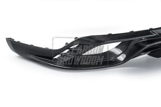 Porsche Panamera 4 & 4S & Turbo 971 (fits both pre-facelift & facelift) 2017-ON with Aftermarket Parts - Rear Diffuser Pre-preg Carbon Fiber from TAKD Carbon