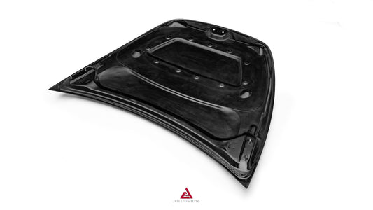 Tesla Model 3 Highland / Performance 2024-ON with Aftermarket Parts - Action Aero Series Hood Bonnet Carbon Fiber From ArmorExtend