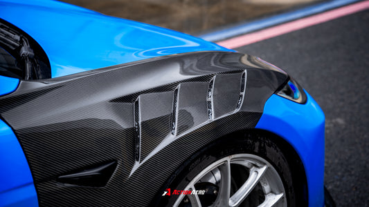 ArmorExtend Action Aero Series Front Fenders for Tesla Model 3 Highland / Performance 2024-ON Carbon Fiber
