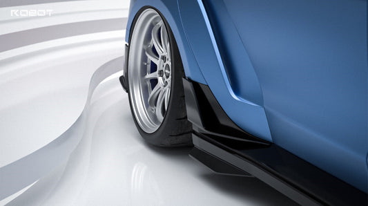 Tesla Model 3 Highland / Performance 2024-ON with Robot Craftsman's Aftermarket Parts - Robot Package A Carbon Fiber / FRP