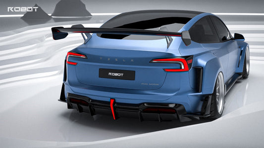 Tesla Model 3 Highland / Performance 2024-ON with Robot Craftsman's Aftermarket Parts - Robot Package A Carbon Fiber / FRP