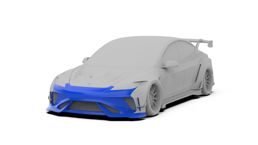 Tesla Model 3 Highland / Performance 2024-ON with Robot Craftsman's Aftermarket Parts - Robot Package A Carbon Fiber / FRP
