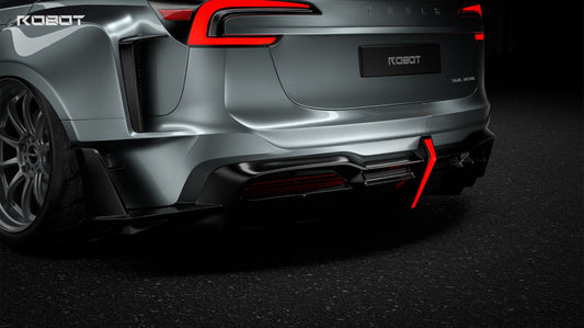 Tesla Model 3 Highland / Performance 2024-ON with Robot Craftsman's Aftermarket Parts - Robot Package A Carbon Fiber / FRP