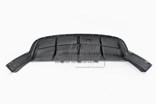 Your Tesla Model Y 2020 2021 2022 2023 2024 with Aftermarket Parts - AE Style Rear Diffuser Carbon Fiber?from??ArmorExtend