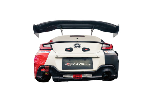 Toyota GR86 ZN8 2022-ON & Subaru BRZ ZD8 2022-ON with Aftermarket Parts - Rear Wing Dry Pre-preg Carbon Fiber from Geex Village