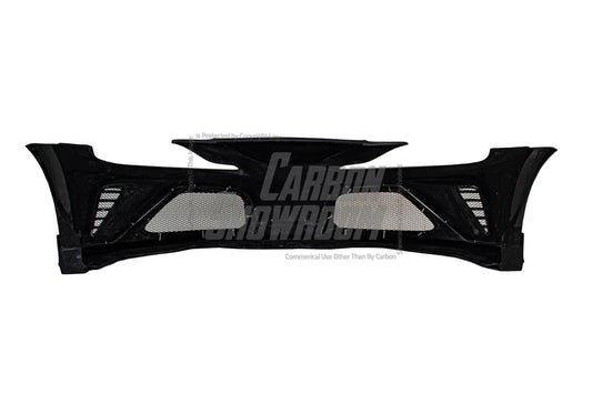 Toyota Supra MK5 A90 A91 3.0 2.0 2020 2021 2022 2023 2024 with Aftermarket Parts - Hyperion Widebody Front Bumper & Lip Carbon Fiber / FRP from Robot Craftsman