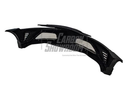 Toyota Supra MK5 A90 A91 3.0 2.0 2020 2021 2022 2023 2024 with Aftermarket Parts - Hyperion Widebody Front Bumper & Lip Carbon Fiber / FRP from Robot Craftsman
