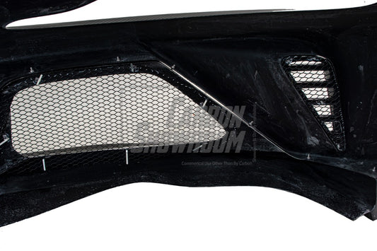 Toyota Supra MK5 A90 A91 3.0 2.0 2020 2021 2022 2023 2024 with Aftermarket Parts - Hyperion Widebody Front Bumper & Lip Carbon Fiber / FRP from Robot Craftsman