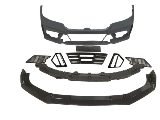 BMW 3 Series 330i M340i G20 G21 LCI 2023-ON with Aftermarket Parts - Front Bumper & Front Lip PP from VTEN