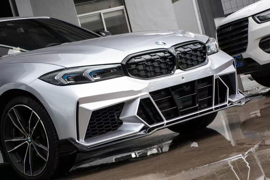 BMW 3 Series 330i M340i G20 G21 LCI 2023-ON with Aftermarket Parts - Front Bumper & Front Lip PP from VTEN