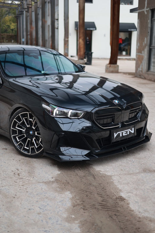 BMW 5 Series 530 540 & i5 e/x Drive40 M60 G60 G61 2024-ON with Aftermarket Parts - Front Lip PP from VTEN