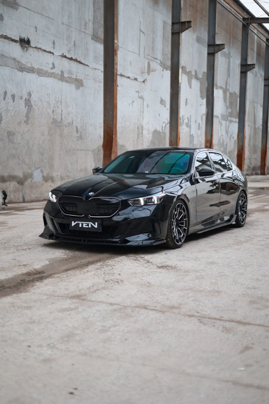 BMW 5 Series 530 540 & i5 e/x Drive40 M60 G60 G61 2024-ON with Aftermarket Parts - Front Lip PP from VTEN