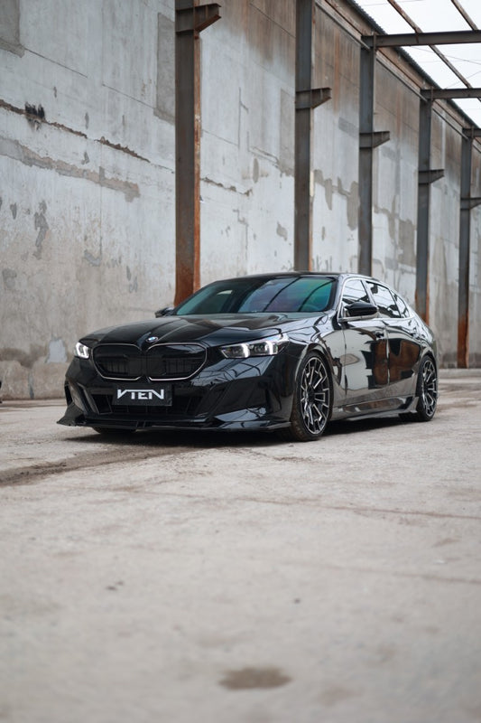 BMW 5 Series 530 540 & i5 e/x Drive40 M60 G60 G61 2024-ON with Aftermarket Parts - Front Lip PP from VTEN