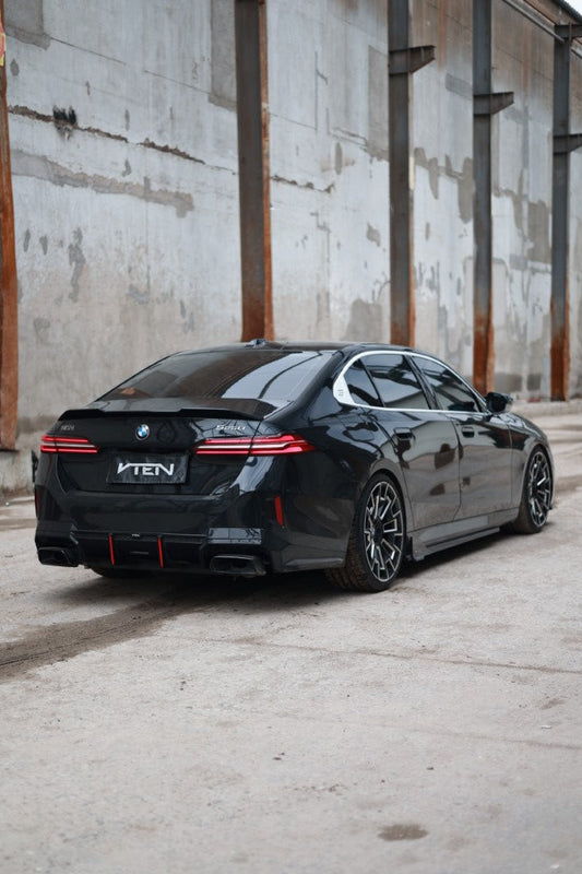 BMW 5 Series 530 540 & i5 e/x Drive40 M60 G60 2024-ON with Aftermarket Parts - Rear Lip Spoiler ABS from VTEN