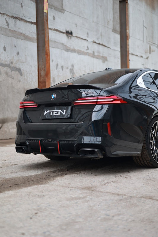 BMW 5 Series 530 540 & i5 e/x Drive40 M60 G60 2024-ON with Aftermarket Parts - Rear Lip Spoiler ABS from VTEN