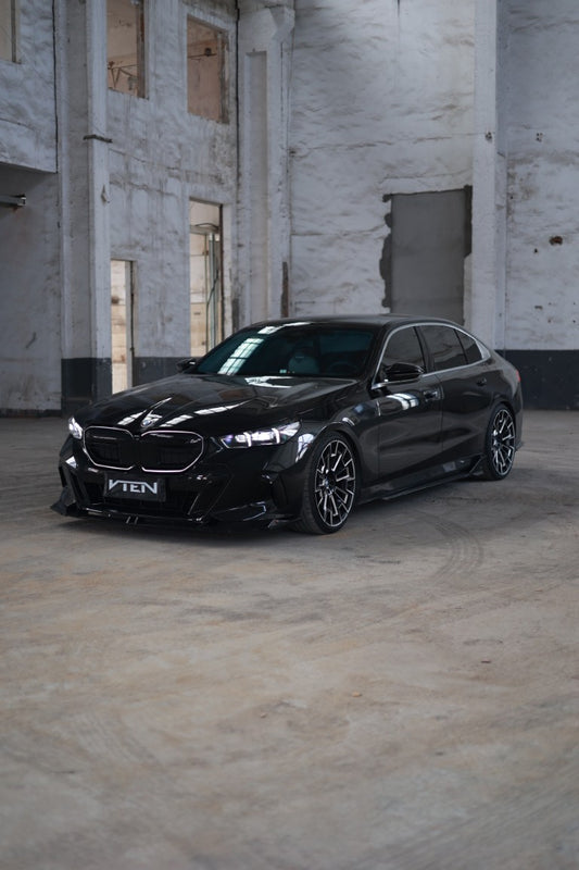 BMW 5 Series 530 540 & i5 e/x Drive40 M60 G60 G61 2024-ON with Aftermarket Parts - Front Lip PP from VTEN